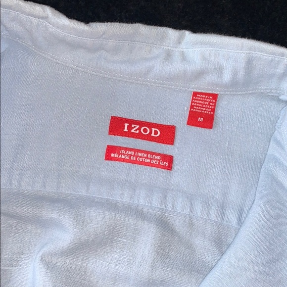Izod Light Blue button down - Picture 2 of 3